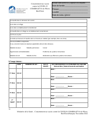 Consentement Au Vaccin Contre La Covid-19 Comirnaty De Pfizerbiontech - Nunavut, Canada (French), Page 3