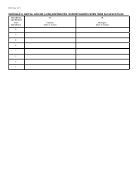 Form 5680 Michigan Fiduciary Income Tax Beneficiary Information Continuation Schedule - Michigan, Page 2