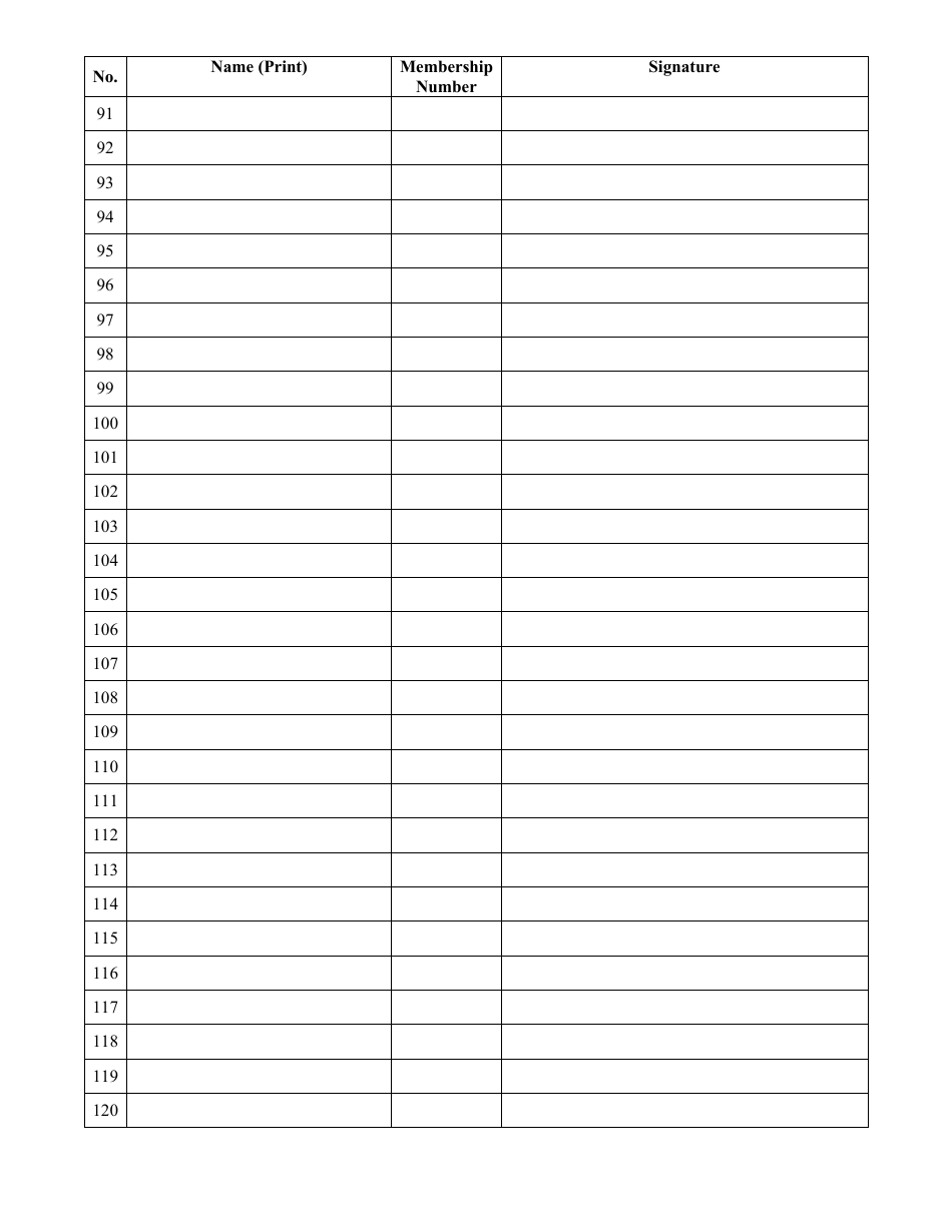 Poll Book and Tally Sheet - Ohio, Page 5