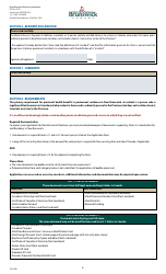 New Brunswick Medicare Application - New Brunswick, Canada, Page 6