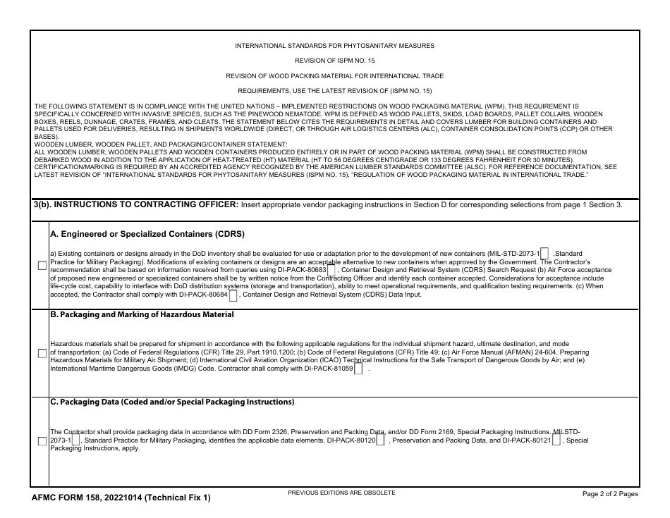 afmc-form-158-download-fillable-pdf-or-fill-online-packaging-handling