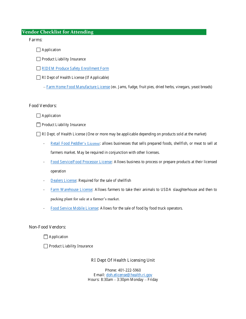 Ri Dem Farmers Market Application - Rhode Island, Page 4