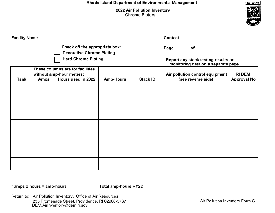 API Form G - 2022 - Fill Out, Sign Online and Download Fillable PDF ...