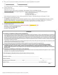 Application for Examination and License to Install, Construct, Alter or Repair Onsite Wastewater Treatment Systems - September - Rhode Island, Page 2