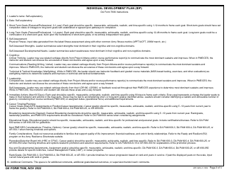 DA Form 7906 Individual Development Plan (Idp), Page 3