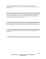 Application for Planned Unit Development - City of Flint, Michigan, Page 4