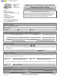 Form 11PT15-30651 Application for Real Property Tax Deferral Program for Senior Citizens - Prince Edward Island, Canada, Page 3