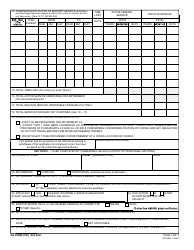 DA Form 2339 Application for Voluntary Retirement, Page 2