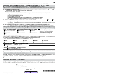 Formulario DL410 FO SP Informacion Sobre Elegibilidad Para Renovar Por Correo La Licencia De Manejar De California - California (Spanish), Page 3