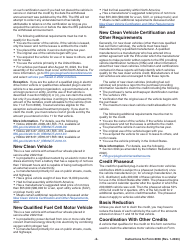Instructions for IRS Form 8936 Qualified Plug-In Electric Drive Motor Vehicle Credit (Including Qualified Two-Wheeled Plug-In Electric Vehicles and New Clean Vehicles), Page 2