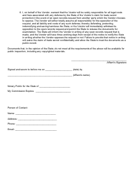 Affidavit for Trade Secret Confidentiality - Montana, Page 2