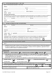 Form SRG1019 Application for Initial Approval, Change to Approval or Remote Site Approval Under Ec Regulation 1321/2014 Annex IV Part-147 - United Kingdom, Page 2