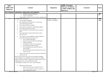 Form SRG1773 Part Camo Continuing Airworthiness Management Exposition Compliance Checklist - United Kingdom, Page 5