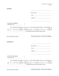Hold Harmless and Indemnification Agreement - City of Miami, Florida, Page 4