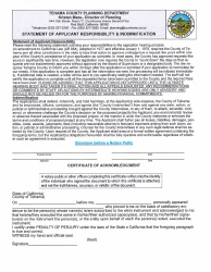 Administrative Use Permit Checklist - Tehama County, California, Page 12