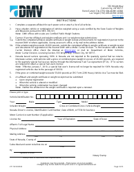 Form VP159 Farmer/Rancher Affidavit - Nevada, Page 2