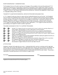 Attachment D Supplemental Application to Operate for Community Training Home I (Cth-I) Licenses - South Carolina, Page 2