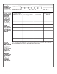 Formulario LIBI-600L(ESP) Formulario De Notificacion De Saneamiento/Eliminacion De Plomo - Pennsylvania (Spanish), Page 2