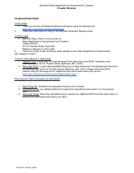 Articles or Certificate of Reinstatement - Maryland, Page 3
