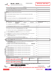 Form PA-40 Pennsylvania Income Tax Return - Pennsylvania, Page 2