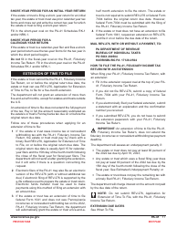Form PA-41 Pa Fiduciary Income Tax Return - Pennsylvania, Page 19
