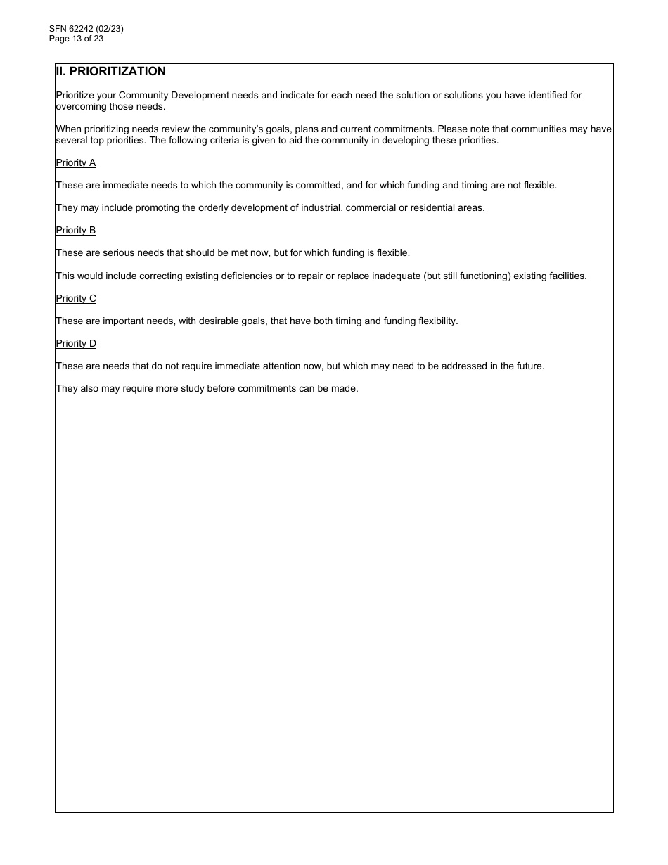 Form SFN62242 Community Development Block Grant Covid (Cdbg-Cv) Final Application - North Dakota, Page 13