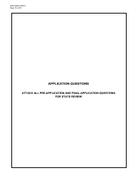 Form SFN62242 Community Development Block Grant Covid (Cdbg-Cv) Final Application - North Dakota, Page 16