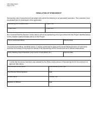 Form SFN62242 Community Development Block Grant Covid (Cdbg-Cv) Final Application - North Dakota, Page 2