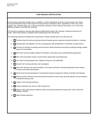 Form SFN62242 Community Development Block Grant Covid (Cdbg-Cv) Final Application - North Dakota, Page 4