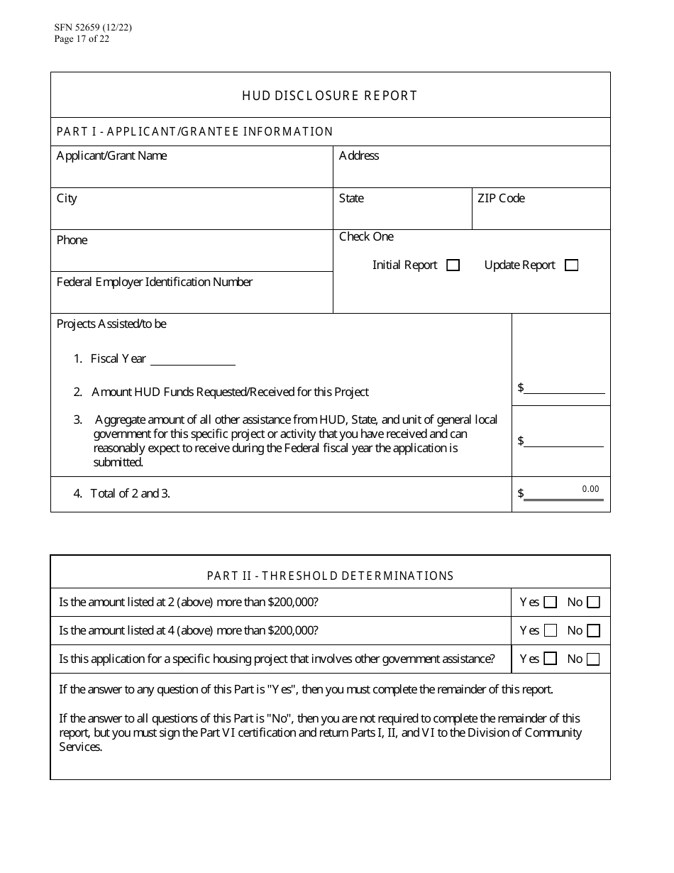 Form SFN52659 Cdbg Final Application - North Dakota, Page 17