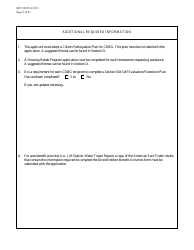 Form SFN52659 Cdbg Final Application - North Dakota, Page 5