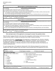 Form SFN62259 North Dakota Development Fund (Nddf)/Ssbci Form for Demographics-Related Data - North Dakota, Page 2