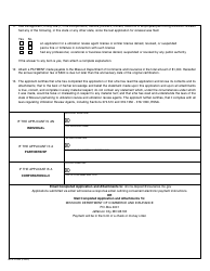 Form MO375-0049 Certificate of Registration Application for Utilization Review Agents - Missouri, Page 2