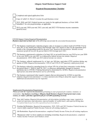 Small Business Support Grant Application - Allegany County, New York, Page 5