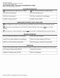 TRUCRS Form 112B (MSCD/ITAB-112B) Vehicle Information Form - California, Page 2