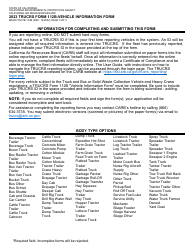 TRUCRS Form 112B (MSCD/ITAB-112B) Vehicle Information Form - California, Page 3
