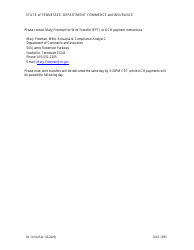 Form IN-1414 Health Care Service Utilization Review Act Application - Tennessee, Page 3