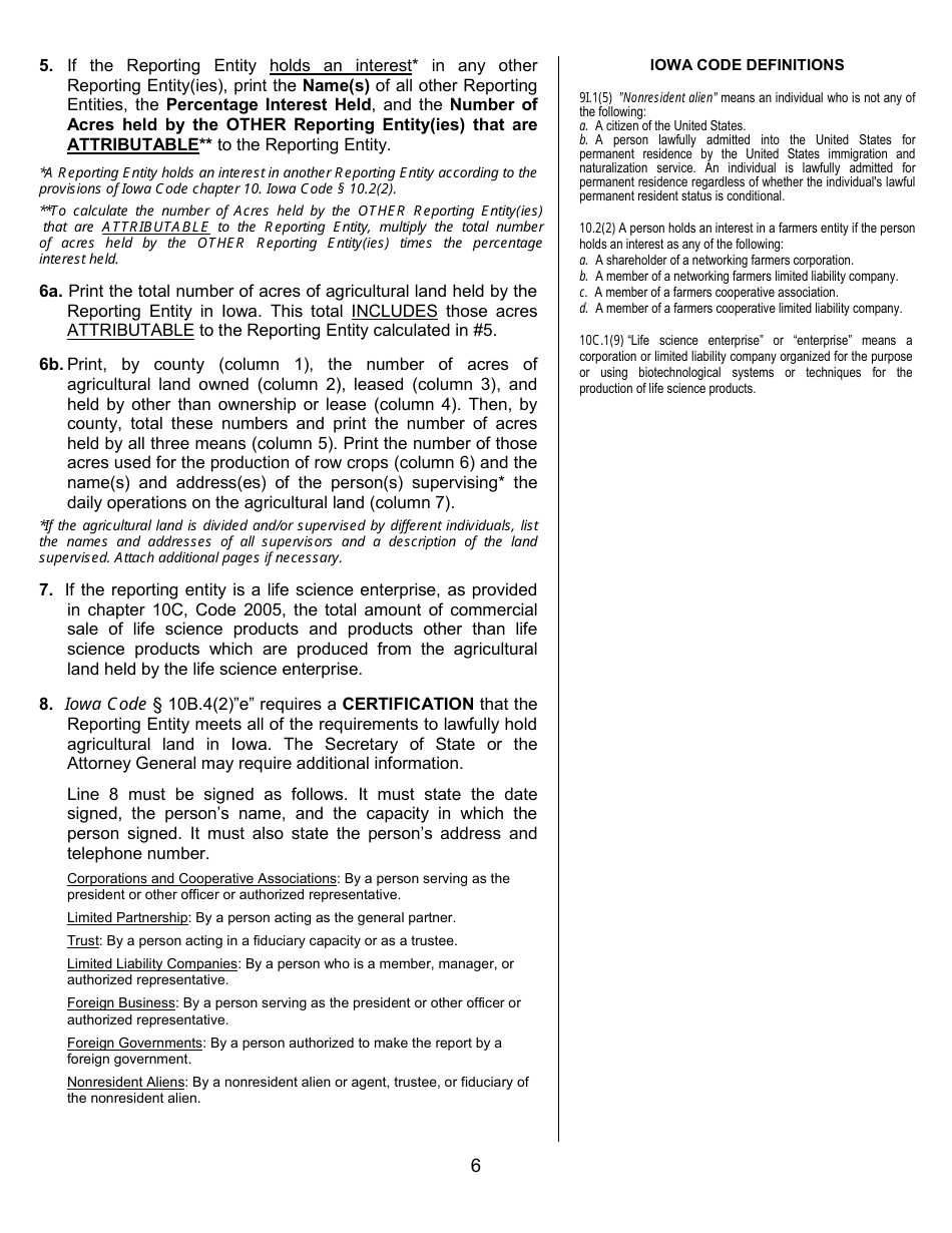 Biennial Agricultura Report - Iowa, Page 9