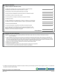 Forme V-3285 Demande D&#039;aide Financiere - Programme D&#039;aide Financiere Aux Activites De Sensibilisation a La Mobilite Durable Mobilisactions - Quebec, Canada (French), Page 7
