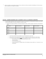 Forme V-3175 Programme En Efficacite Du Transport Maritime, Aerien Et Ferroviaire (Petmaf) - Quebec, Canada (French), Page 8