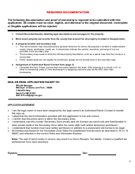 Eplus Secondary Zone Initial Application and Agreement - New Mexico, Page 2