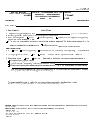 Form JC76 Order After Posttermination Review/Permanency Planning Hearing (Child Protective Proceedings) - Michigan