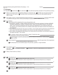 Form JC11A Order After Preliminary Hearing (Child Protective Proceedings) - Michigan, Page 4