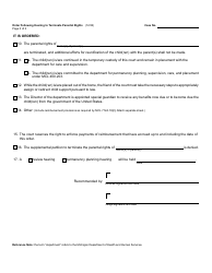 Form JC63 Order Following Hearing to Terminate Parental Rights - Michigan, Page 2