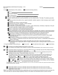 Form JC49 Order of Adjudication (Child Protective Proceedings) - Michigan, Page 2
