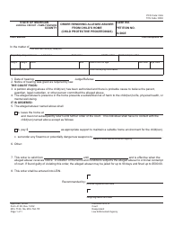 Document preview: Form JC65 Order Removing Alleged Abuser From Child's Home (Child Protective Proceedings) - Michigan