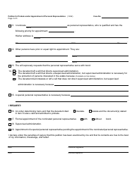 Form PC559 Petition for Probate and/or Appointment of Personal Representative - Michigan, Page 3
