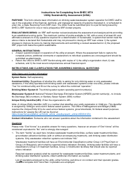 DHEC Form 0574 Utility Sustainability Assessment - South Carolina, Page 5