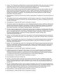 DHEC Form 0574 Utility Sustainability Assessment - South Carolina, Page 6