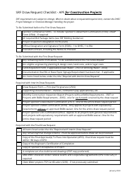 Srf Draw Request Checklist - Apf for Construction Projects - South Carolina, Page 7